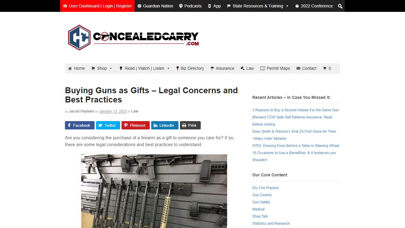 Buying Guns as Gifts – Legal Concerns and Best Practices